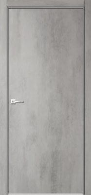 Дверь межкомнатная эмалит Верда (Verda) Севилья 32 ДПГ, бетон светлый, 2000х800 мм