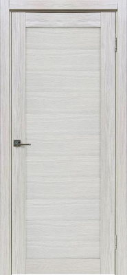 Дверь межкомнатная экошпон Верда (Verda) Лайт-1 ДПГ, белая лиственница, 2000х900 мм