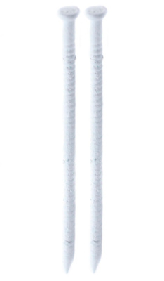 Гвозди плинтусные закаленные СТРОЙБАТ, белые, 1,75х40 мм (10 шт)