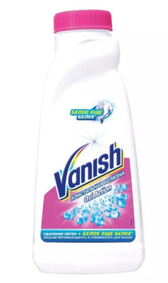 VANISH OXI жидкий пятновыводитель для белых тканей 450 мл 8078299
