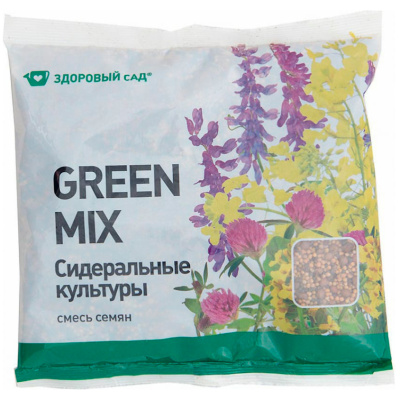 Смесь семян Зеленая смесь Green Mix Здоровый Сад, 0,5 кг