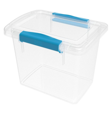 Ящик для хранения Laconic mini, с защелками, пластиковый, 1,6 л, BQ2492ПРНБС