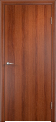 Дверь межкомнатная ламинированная Верда (Verda) ДПГ, итальянский орех, 1900х600 мм