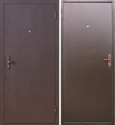 Входная металлическая дверь Стройгост 5-1 РФ, металл, 2050х960 мм (правая)