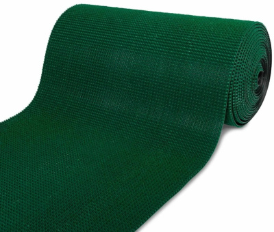 Покрытие ковровое щетинистое (163), в рулоне, зеленый, 15х0,9 м