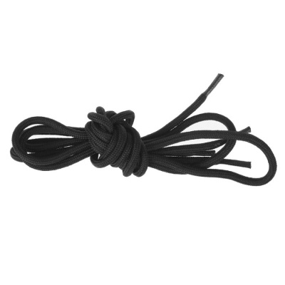 Шнурки ACTIVE круглые, с наполнителем, усиленные 110 см черный ДС-242-4