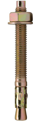 Анкер клиновой, сталь, желтый цинк, 8х70 мм (1 шт)
