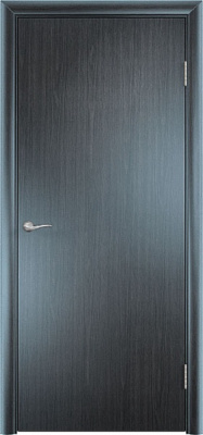 Дверь межкомнатная гладкая Верда (Verda) ДПГ, финиш-пленка, венге 2, 2000х600 мм