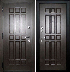 Входная металлическая дверь SD Prof-5 Сенатор, венге, 2070х980 мм