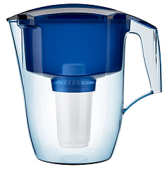 Фильтр-кувшин для очистки воды Аквафор Гарри, синий, 3,9 л
