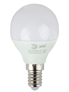 Лампа светодиодная Эра Red Line LED P45-6W-840-E14 R E14 / Е14, шар, 6 Вт, 480lm 4000К, Б0052443