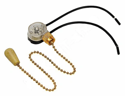 Выключатель для настенного светильника PROCONNECT (ПАКЕТ БОБ), золотой
