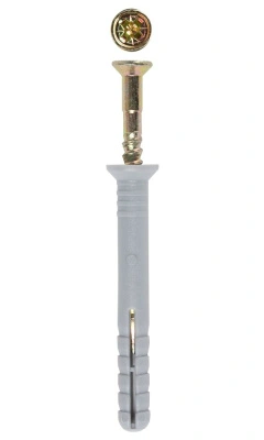 Дюбель-гвоздь с потайной манжетой, 8х60 мм (10 шт)