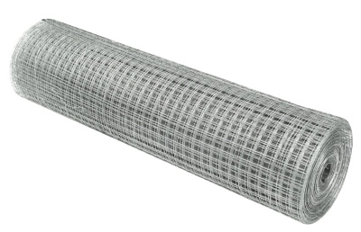Сетка сварная оцинкованная, ячейка 50х50 мм, диаметр проволоки Ø 2,5 мм, 2х15 м (ТУ)