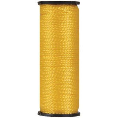 Шнур разметочный, капроновый, желтый, 1,5 мм х 50 м