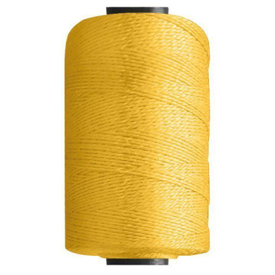 Шнур разметочный, капроновый, желтый, 1,5 мм х 400 м