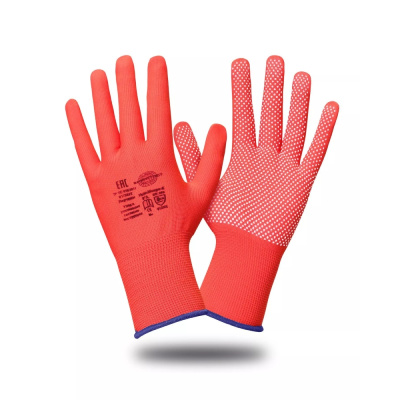 Перчатки Safeprotect НейпМикро-К, красный, размер 9 (L)