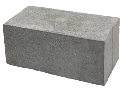 Блок бетонный фундаментный, М150, 390х190х188 мм