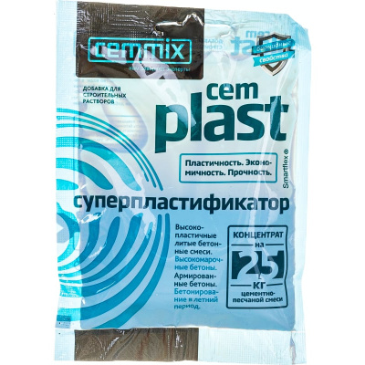 Пластификатор Cemmix &quot;Cemplast&quot;, концентрат, 50 мл