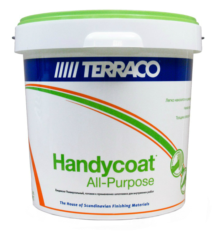 Шпатлевка универсальная TERRACO Handycoat All-Purpose, 25 кг купить в Москве: цена, характеристики - интернет-магазин Экономстрой