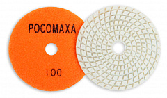 Алмазный гибкий шлифовальный круг (100 мм; зерно 100; мокрая шлифовка) Росомаха 150100