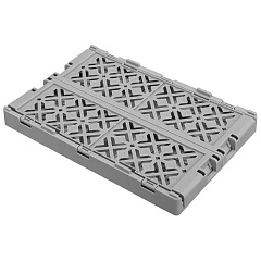 Складной ящик Econova Stocky, серый, M, 3,4 л, 249х167х103 мм 