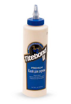 Клей Titebond II Premium, столярный, влагостойкий, 473 мл