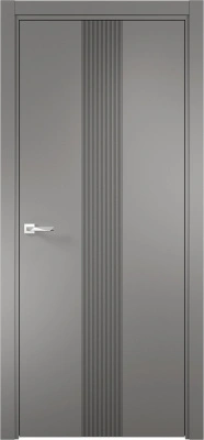 Дверь межкомнатная Верда (Verda) Севилья 16 ДГ, эмалит, софит графит, 2000х800 мм