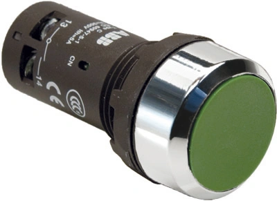 Кнопка CP1-30G-20 зеленая, без фиксации 2HO (1SFA619100R3022)