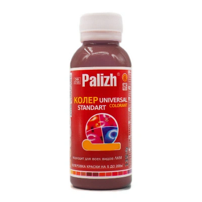 Колер универсальный Palizh (Палитра) N 21, темно-коричневый, 100 мл