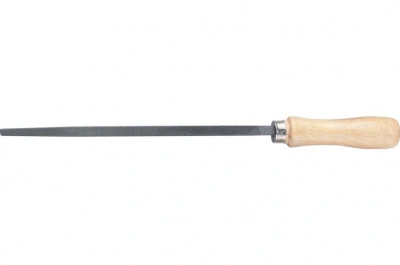 Напильник 150 мм квадратный, деревянная рукоятка, №2 40-1-611