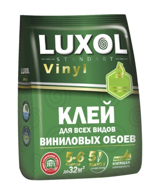 Клей обойный Luxol Standart виниловый 5-6 рулонов 180 г
