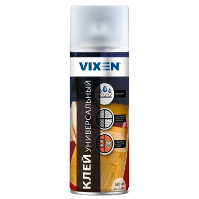 Клей универсальный Vixen, аэрозоль, 520 мл