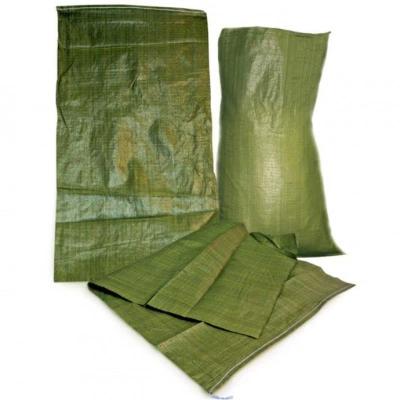 Мешок для мусора, зелёный, 55х95 см, 100 шт