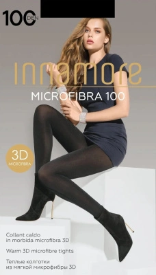 Колготки Innamore Microfibra 100 den, теплые, матовые, размер 5