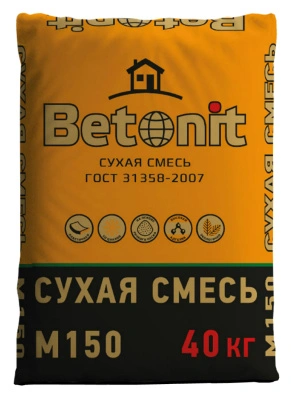 Сухая смесь М-150 универсальная Betonit, 40 кг