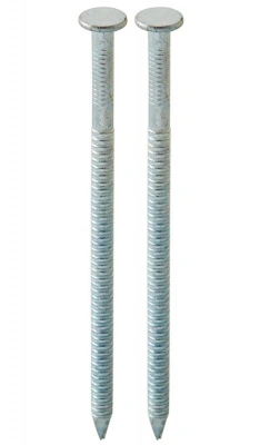 Гвозди ершеные оцинкованные СТРОЙБАТ, 90 мм (0,6 кг)