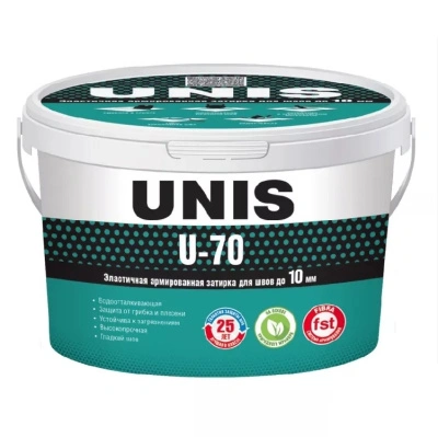 Затирка Unis U-70, С13, асфальт, 2 кг