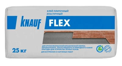 Клей плиточный эластичный Knauf Флекс, 25 кг