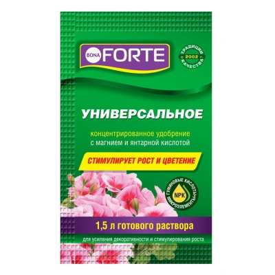 Удобрение Здоровье Bona Forte, универсальное, 10 мл