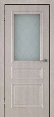 Дверь межкомнатная Верда (Verda) Римини ДО, ПВХ, крем, 2000х900 мм