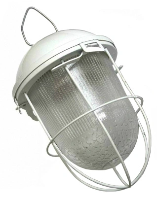 Светильник окрашенный без клеммной колодки IP56 100W Е27 Ревда НСП-02-100-003, с решеткой, желудь, SQ0310-0010