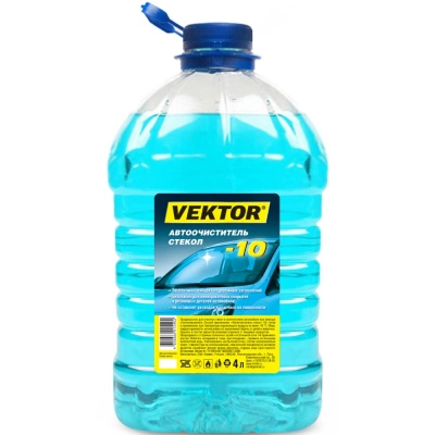 Автоочиститель стекол &quot;Vektor&quot;, -10°С, 4 л