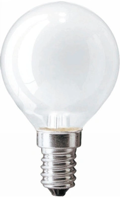Лампа накаливания P45 шарик 40W E14 230V FR матовая PHILIPS