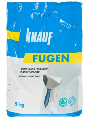 Шпатлевка гипсовая Knauf Фуген, 5 кг