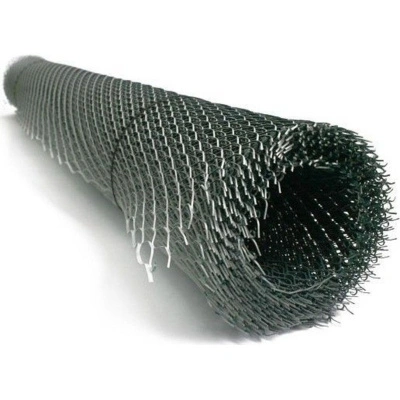 Сетка просечно-вытяжная (ЦПВС) оцинкованная, ячейка 50х50 мм, диаметр проволоки Ø 2 мм, 1х7 м