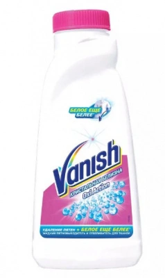 VANISH OXI жидкий пятновыводитель для белых тканей 450 мл 8078299