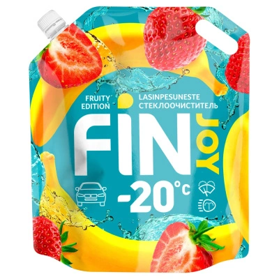 Автоочиститель стекол Fin Joy Fruity, banana, -20°С, 3,5 л