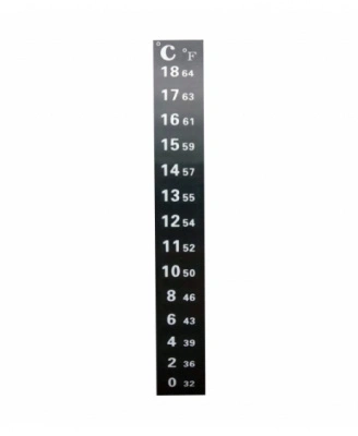 Термометр жидкокристаллический (0...18 °C) a08626