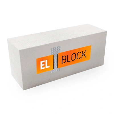 Блок газобетонный El-Block D500, 600х250х200 мм